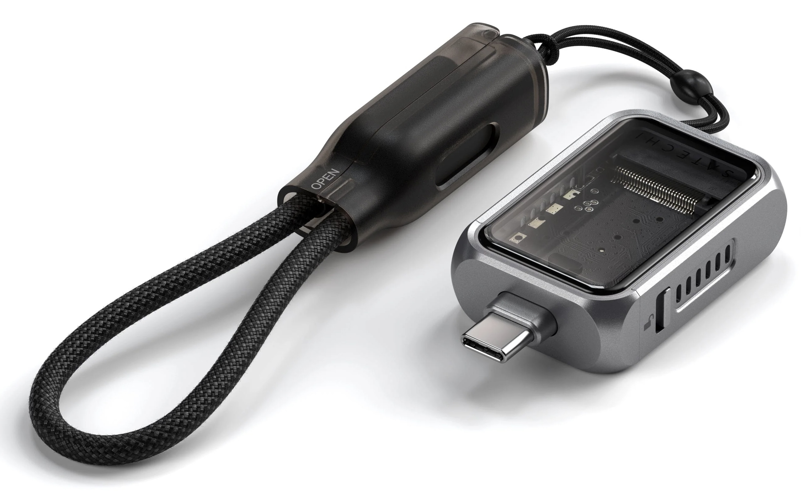 Адаптер Satechi Mini NVMe SSD Enclosure Space Grey (ST-E2230M)