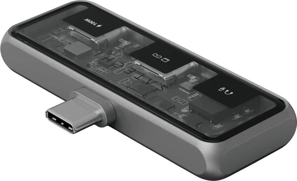 Хаб Satechi Mobile XR Hub with Audio Space Grey (ST-HXRSDM)