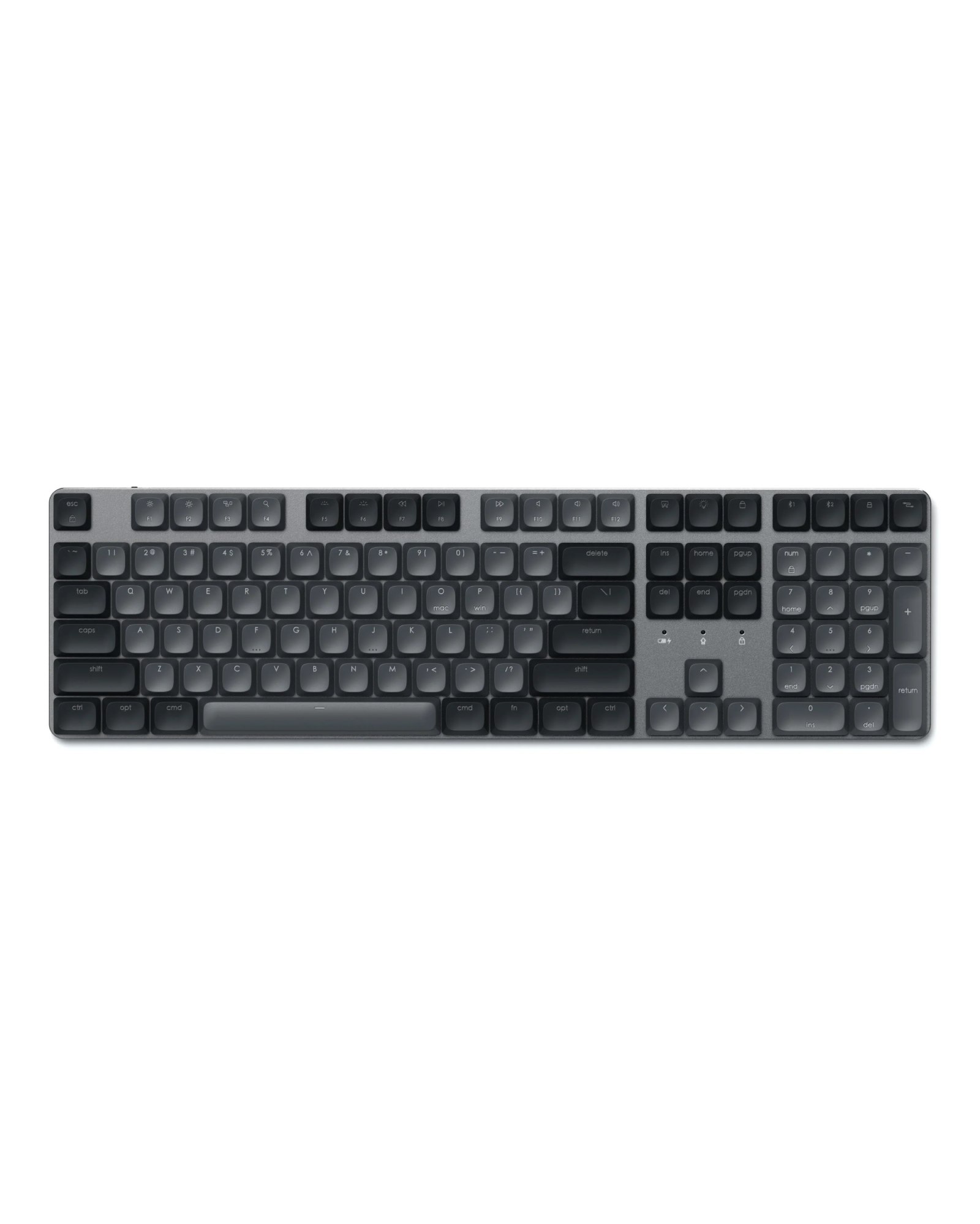 Клавіатура Satechi SM3 Slim Mechanical Backlit Bluetooth Keyboard Dark (ST-KSM3DK-EN)