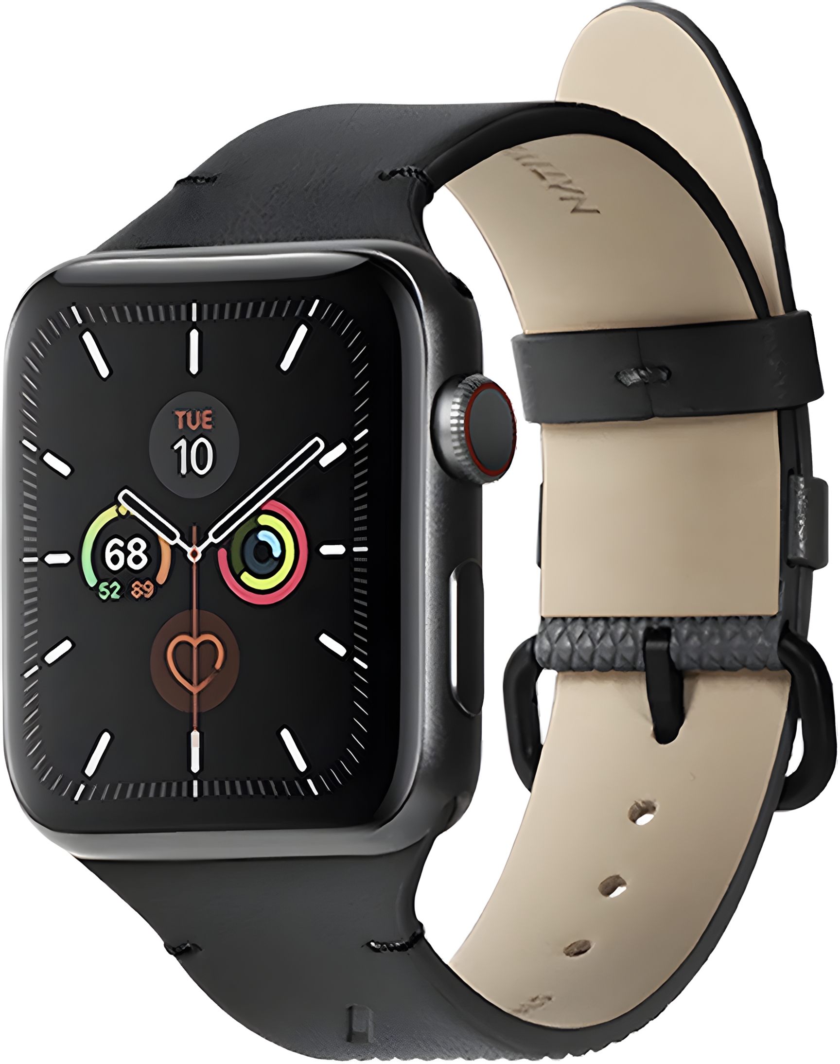 Ремешок для часов Native Union (RE) Classic Band Black for Apple Watch 49/45/44mm (RESTRAP-AW-L-BLK)