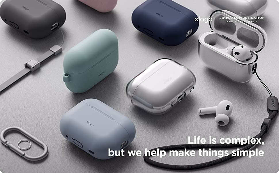 Чохол Elago Silicone Hang Case Pastel Green для Airpods Pro 2nd Gen (EAPP2SC-HANG-PGR)