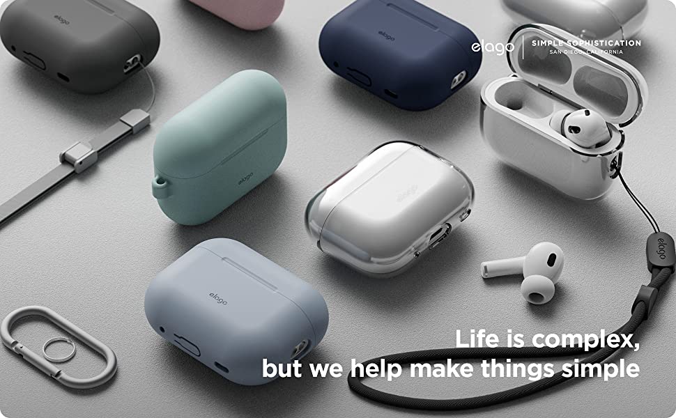 Чохол Elago Silicone Hang Case Pastel Green для Airpods Pro 2nd Gen (EAPP2SC-HANG-PGR)