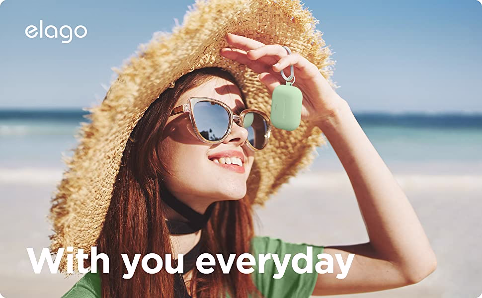 Чохол Elago Silicone Hang Case Pastel Green для Airpods Pro 2nd Gen (EAPP2SC-HANG-PGR)