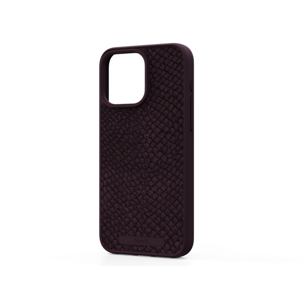 Чехол-накладка Njord Salmon Leather MagSafe Case Rust для iPhone 15 Pro Max