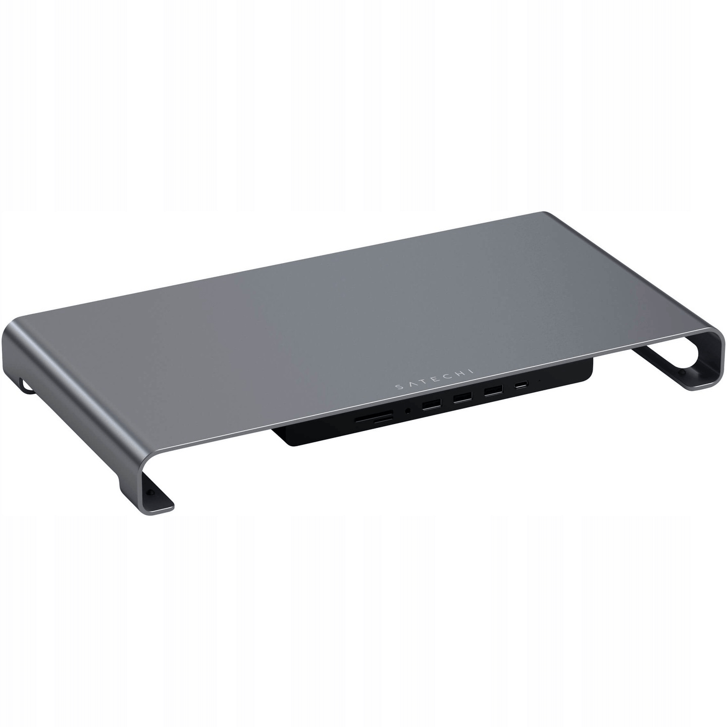 Подставка Satechi Aluminum USB-C Monitor Stand Hub XL Space Gray